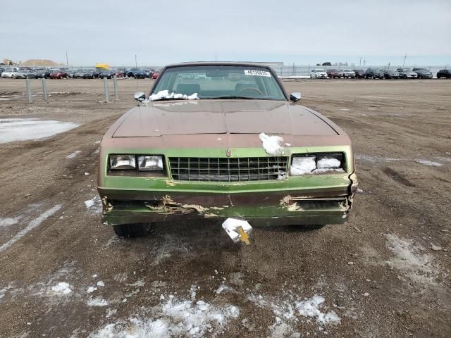 1985 Chevrolet Monte Carlo