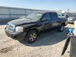 Salvage trucks for sale at Kansas City, KS auction: 2007 Dodge Dakota Quad SLT