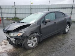 Salvage cars for sale at Antelope, CA auction: 2013 Honda Civic LX