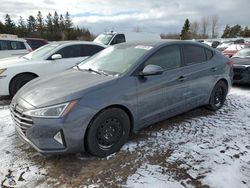 Salvage cars for sale at Bowmanville, ON auction: 2020 Hyundai Elantra SEL