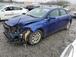 Salvage cars for sale at Montgomery, AL auction: 2016 Ford Fusion S