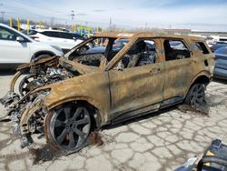 Salvage cars for sale at Indianapolis, IN auction: 2022 Ford Explorer ST