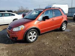 Salvage cars for sale at Chicago Heights, IL auction: 2008 Suzuki SX4 Base