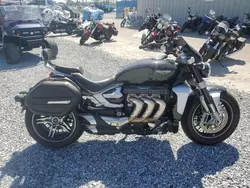 Salvage motorcycles for sale at Riverview, FL auction: 2020 Triumph Rocket 3 GT