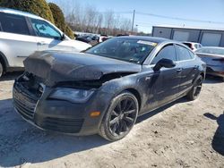 Salvage cars for sale at North Billerica, MA auction: 2013 Audi A7 Premium Plus