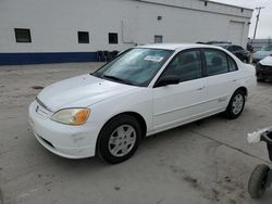 Salvage cars for sale at Farr West, UT auction: 2003 Honda Civic GX