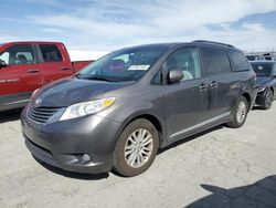 Toyota Vehiculos salvage en venta: 2012 Toyota Sienna XLE