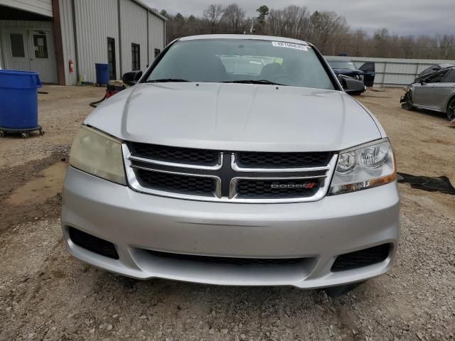 2012 Dodge Avenger SE