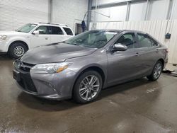 Salvage cars for sale at Ham Lake, MN auction: 2017 Toyota Camry LE