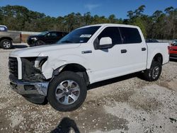 Salvage cars for sale at Houston, TX auction: 2015 Ford F150 Supercrew