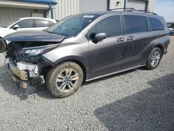 Salvage cars for sale at Earlington, KY auction: 2022 Toyota Sienna XLE