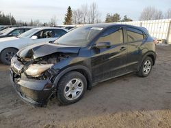 Salvage cars for sale at Bowmanville, ON auction: 2016 Honda HR-V EX