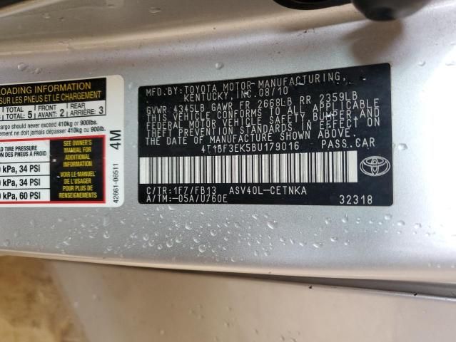 2011 Toyota Camry Base