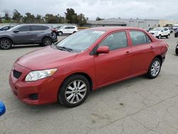 Salvage cars for sale from Copart Martinez, CA: 2010 Toyota Corolla Base