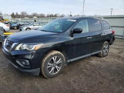 Salvage cars for sale at Pennsburg, PA auction: 2017 Nissan Pathfinder S