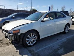 Salvage cars for sale at Wilmington, CA auction: 2007 Acura TSX