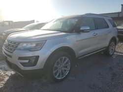 Salvage cars for sale at Wayland, MI auction: 2016 Ford Explorer Limited