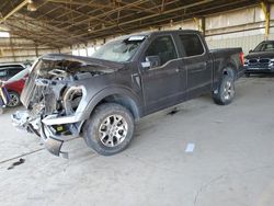 Salvage cars for sale at Phoenix, AZ auction: 2022 Ford F150 Police Responder