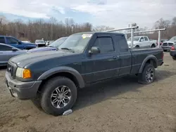 Salvage trucks for sale at East Granby, CT auction: 2004 Ford Ranger Super Cab