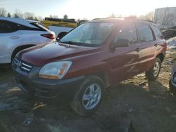 Salvage cars for sale at Central Square, NY auction: 2007 KIA Sportage LX