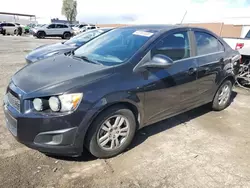 Salvage cars for sale at North Las Vegas, NV auction: 2015 Chevrolet Sonic LT