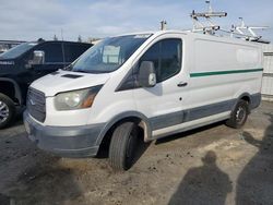 Salvage trucks for sale at Bakersfield, CA auction: 2015 Ford Transit T-150