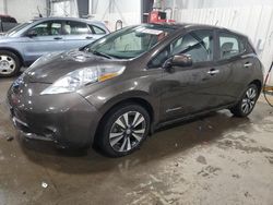 Salvage cars for sale at Ham Lake, MN auction: 2016 Nissan Leaf SV