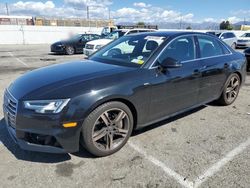 Salvage cars for sale at Van Nuys, CA auction: 2017 Audi A4 Premium Plus