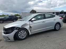 Salvage cars for sale at Fresno, CA auction: 2017 Hyundai Elantra SE