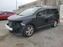 Salvage cars for sale from Copart Fredericksburg, VA: 2013 Nissan Quest S