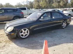 Salvage cars for sale at Ocala, FL auction: 2004 Mercedes-Benz S 500