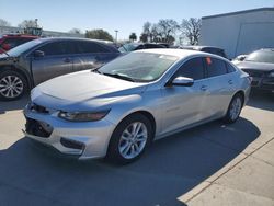 Chevrolet salvage cars for sale: 2017 Chevrolet Malibu LT