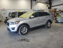 Salvage cars for sale at Earlington, KY auction: 2017 KIA Sorento LX