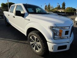 Salvage cars for sale at Rancho Cucamonga, CA auction: 2019 Ford F150 Supercrew