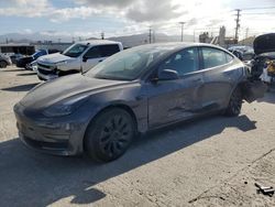 Salvage cars for sale at Sun Valley, CA auction: 2023 Tesla Model 3