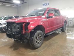 Salvage cars for sale at Elgin, IL auction: 2015 Ford F150 Supercrew