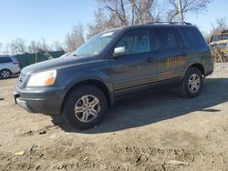 Honda Pilot salvage cars for sale: 2003 Honda Pilot EXL