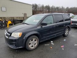 Salvage cars for sale at Exeter, RI auction: 2011 Dodge Grand Caravan Crew