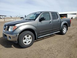 Salvage cars for sale at Brighton, CO auction: 2005 Nissan Frontier Crew Cab LE