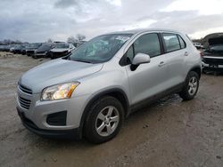 Salvage cars for sale at West Warren, MA auction: 2016 Chevrolet Trax LS