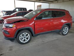 Salvage cars for sale at Houston, TX auction: 2025 Jeep Compass Latitude