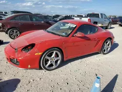 Porsche salvage cars for sale: 2006 Porsche Cayman S