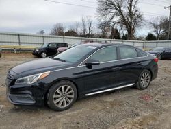 Salvage cars for sale at Chatham, VA auction: 2015 Hyundai Sonata Sport