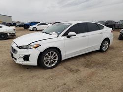 Salvage cars for sale at Amarillo, TX auction: 2020 Ford Fusion SE