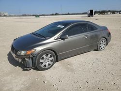 Salvage cars for sale at New Braunfels, TX auction: 2008 Honda Civic LX