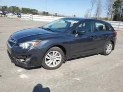 Carros salvage a la venta en subasta: 2016 Subaru Impreza Premium