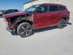 Salvage cars for sale at Haslet, TX auction: 2022 Toyota Highlander XSE