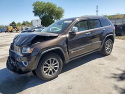 Salvage cars for sale at Orlando, FL auction: 2016 Jeep Grand Cherokee Limited