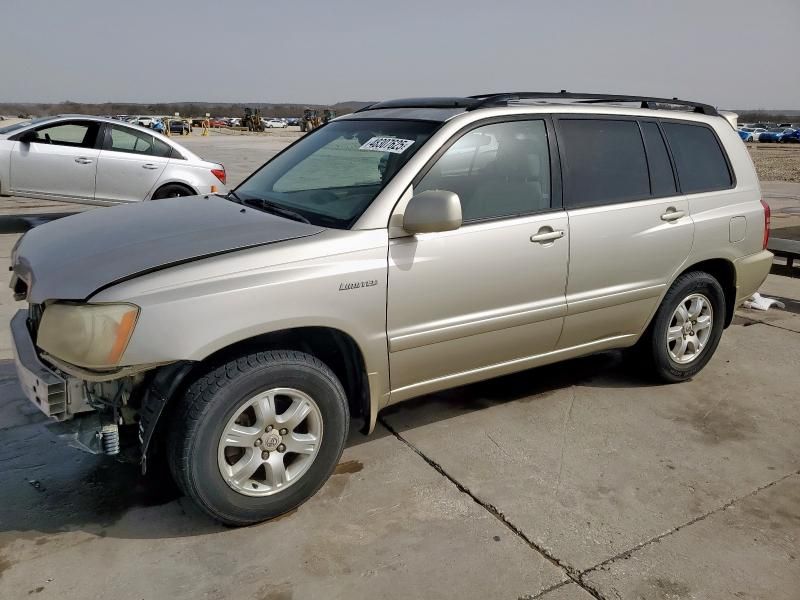 2002 Toyota Highlander Limited