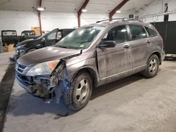 Salvage cars for sale at Center Rutland, VT auction: 2010 Honda CR-V LX